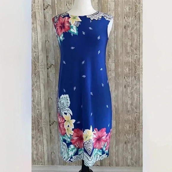 CHICO'S Floral Iona Tia Dress Size Small - Picture 10 of 10